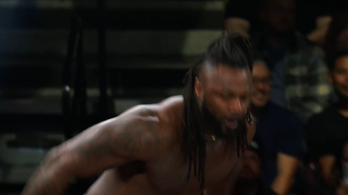 A message has been sent by @SwerveConfident WITH AUTHORITY! Watch #AEWCollision LIVE on TNT &amp; HBO Max