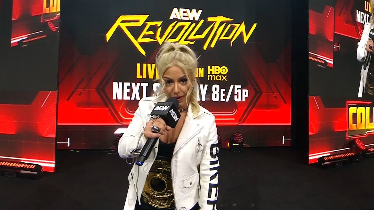 “I’m not doing a 2/3 Falls match. You can kiss my Toxic ass. Kris, you wear sunglasses because you can't look at me. Why should I hear from SOME BITCH FROM OUTER SPACE.” 😭 LMAO, THEKLA IS SIMPLY THE GREATEST AND HAS THAT WORLD TITLE FOR A REASON.