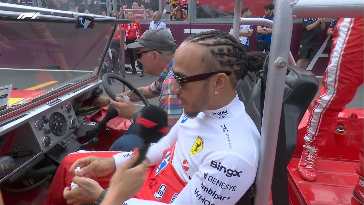The thought was there, Lewis Hamilton 🇦🇺🗣️ #F1 #AusGP
