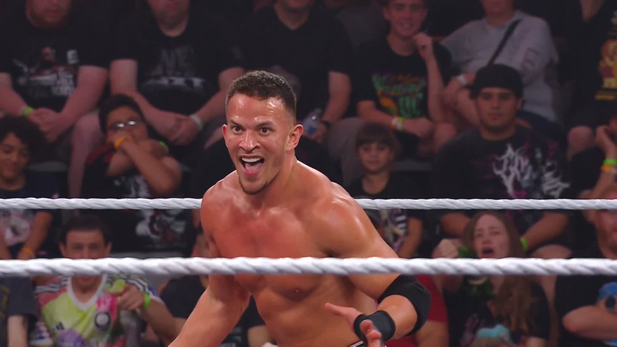 Not on Joe Hendry's watch! 👊 What a SPEAR!