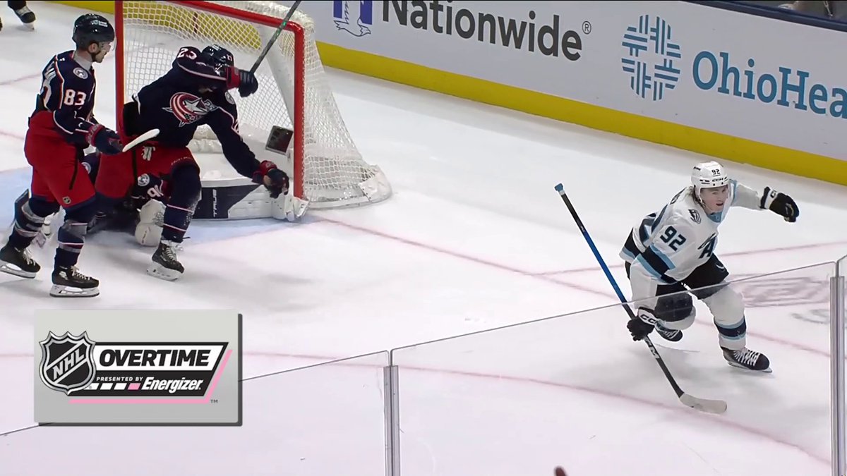 LOGAN COOLEY WITH THE @ENERGIZER OT WINNER!!! 🥶