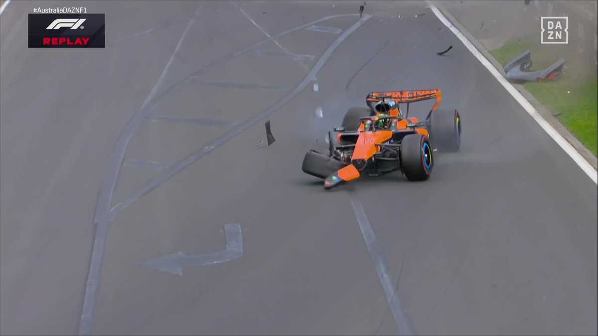 NO ME LO PUEDO CREER 🤯🤯🤯🤯 ¡OSCAR PIASTRI SE ESTRELLA CONTRA EL MURO EN LA VUELTA DE INSTALACIÓN! ¡AUSTRALIA, EN SHOCK ANTES DE EMPEZAR EL GP! 💥 #AustraliaDAZNF1 🇦🇺