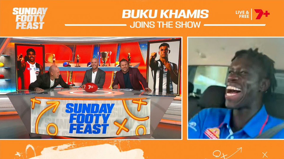 A must-see moment as Browny fires a long-winded question to Matt Kennedy who has snuck off mid interview (he was previously sitting next to Buku) 🤣