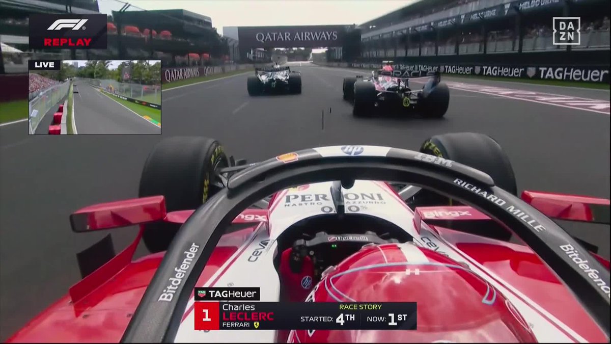 ¿LO DE LECLERC SALIENDO COMO EL RENAULT EN 2005 QUÉ HA SIDO? Disfruta de la carrera aquí 🔗 #AustraliaDAZNF1 🇦🇺