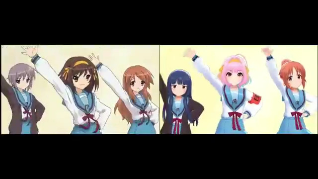デレステのハレ晴レユカイを本家と並べてみたけど再現度凄すぎる…