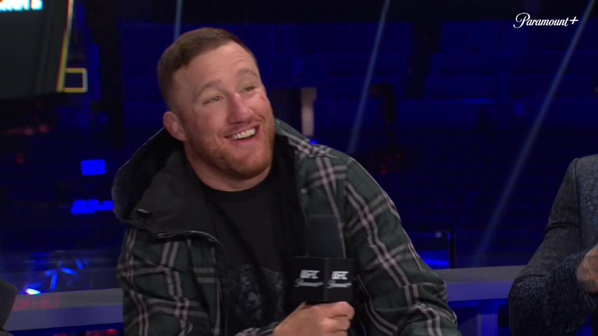 Justin Gaethje on the #UFCWhiteHouse announcement: "I didn't know. I wasn't sure... I WAS NOT SURE." 😂 📺 Paramount+