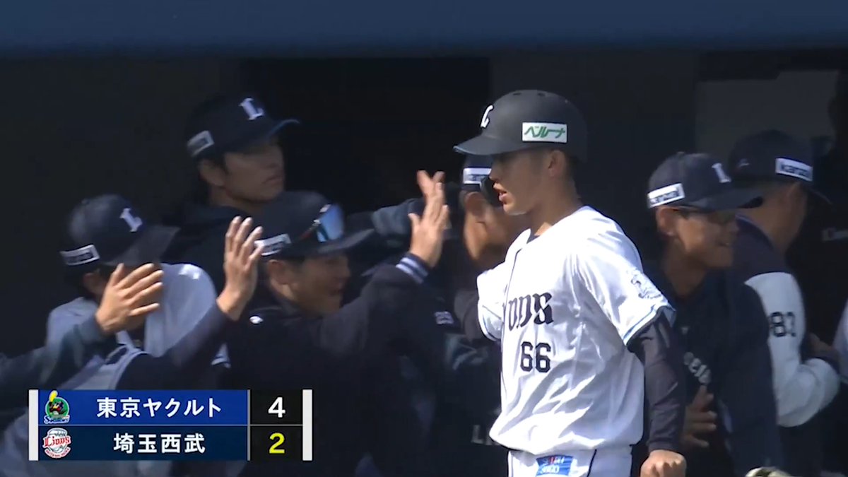 #村田怜音 選手の適時打で1点を返す！ #川田悠慎 選手も俊足を生かして一気に駆け抜けます！ #埼玉西武ライオンズ #seibulions #打破 #オープン戦