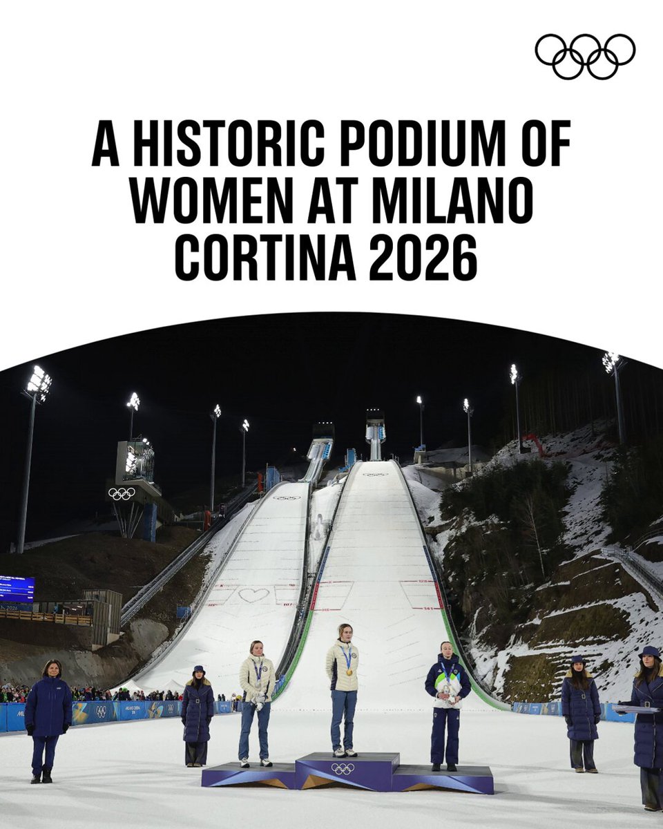These women. Making history, memories and dreams come true. 🫶 #IWD2026 #MilanoCortina2026 #Olympics