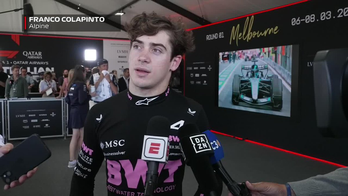🏎️ ¡LA ESPERANZA DE FRANCO! Colapinto habló sobre su carrera en el #AusGP y lo que puede mejorar para el futuro. ▶️ Mirá la 🏁 #F1 en el Plan Premium de #DisneyPlus