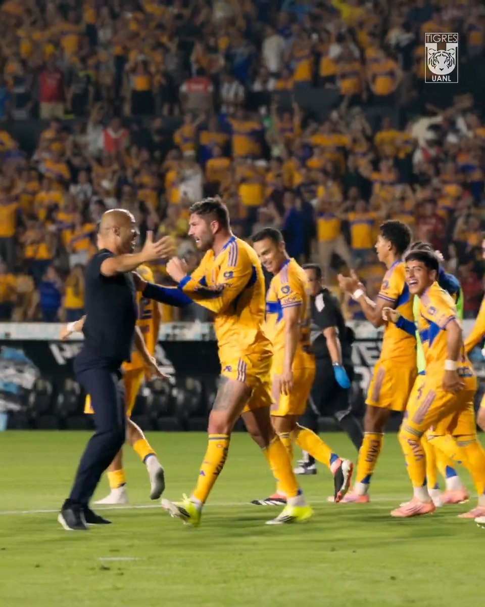 🫂🐯 ¡Todos nos sentimos parte de ese festejo, es la alegría de ser de Tigres!
