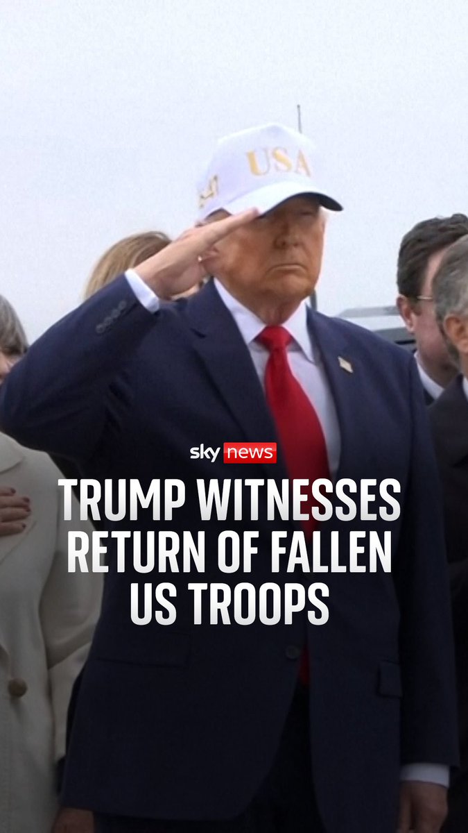 Donald Trump has paid his respects to six U.S. soldiers killed in the Iran war. But the president had barely left the tarmac at Dover Air Base, when his attention turned to the UK's prime minister. Our U.S. correspondent James Matthews has this analysis