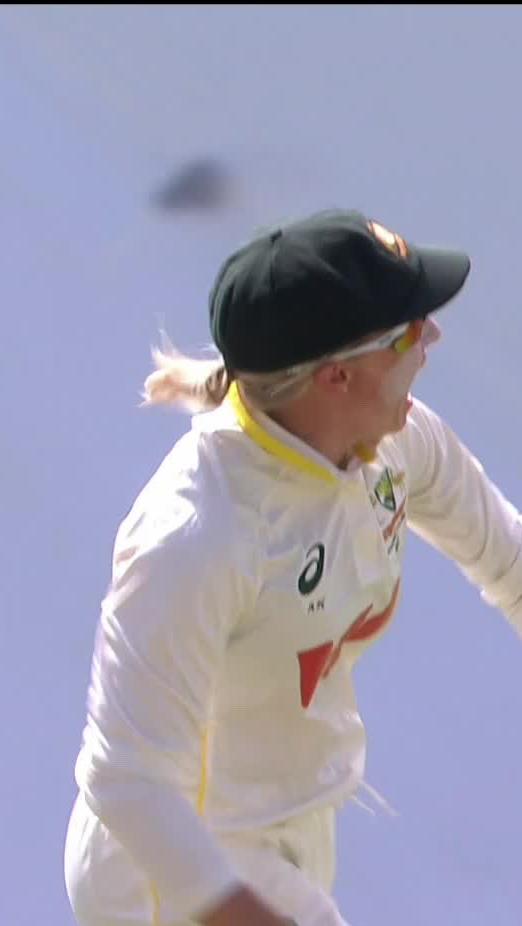 Alyssa Healy finished her final Test with a magnificent catch at slip! NRMA Insurance | #PlayoftheDay | #AUSvIND