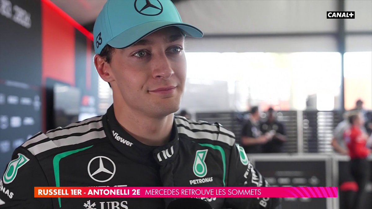 🎤 "Le rythme des Ferrari à été celui auquel on s'attendait" Le vainqueur du jour George Russell revient sur sa bataille avec Leclerc et analyse la performance de Ferrari 👀 #f1 #australiangp