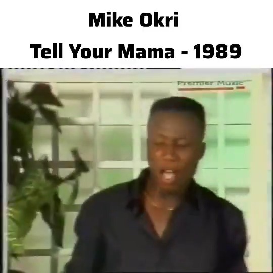 The song was released in 1992 and rocked the airwaves all through the 90s,the song was one of the hit tracks from Mike Okri's CRACKS album. He was the first Nigerian singer to he signed to CBS records now Sony music. Back in the day, this was the song our parents and teachers used to preach to us to be good children.