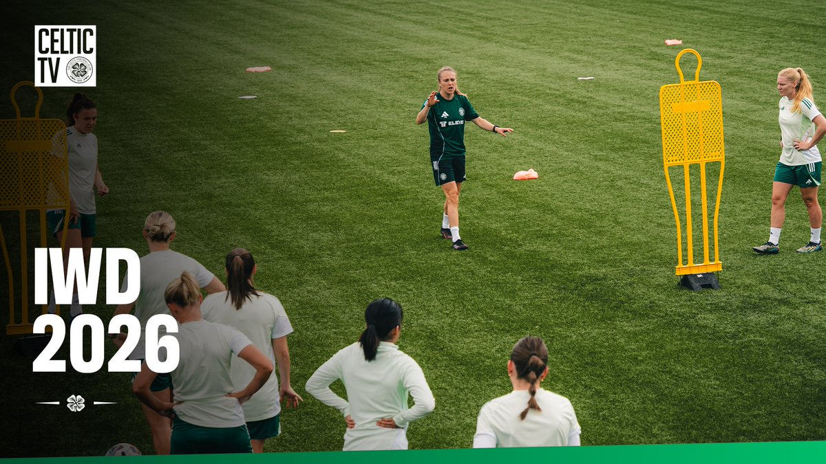 Recognising &amp; celebrating everyone who plays their part on International Women's Day 💚 #CelticFC🍀#IWD2026