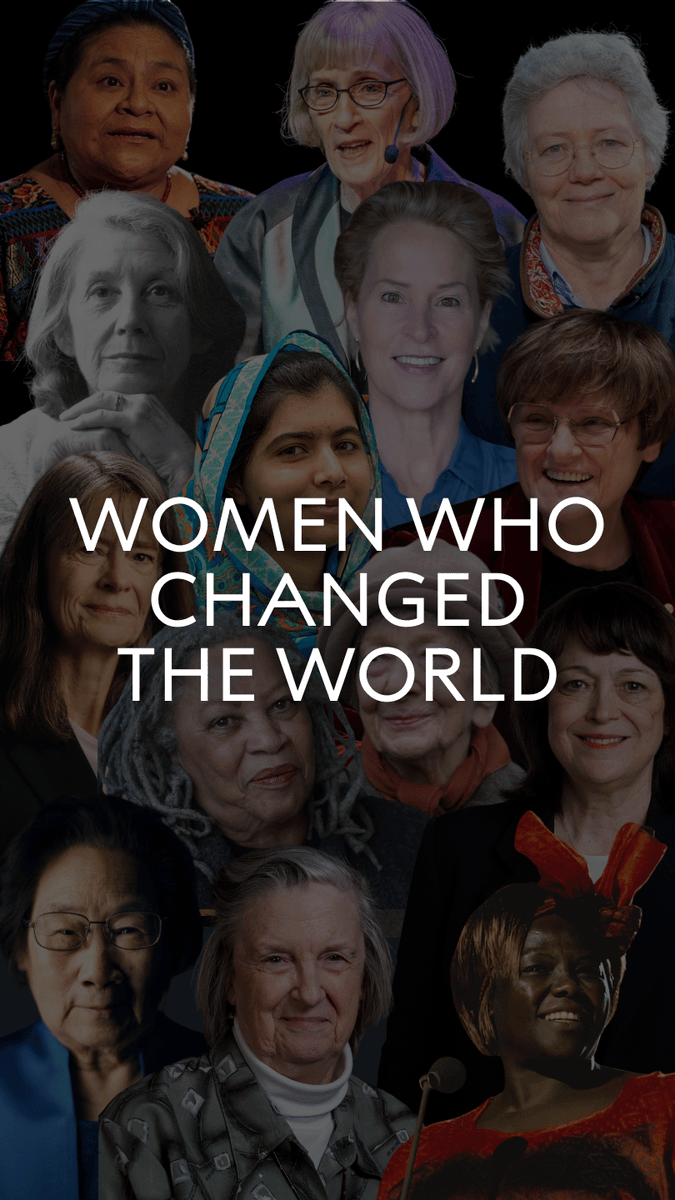 Happy International Women’s Day! We’re celebrating women who have changed the world. Here are all of the amazing women who have received the #NobelPrize and their remarkable achievements at the time of the award. Tell us about the women who inspire you the most – and why. #InternationalWomensDay