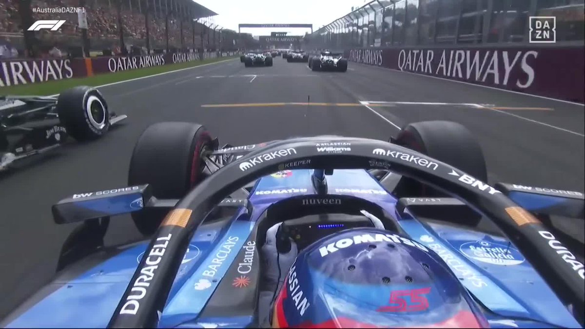 🆚 La de Carlos Sainz #AusGP #F1