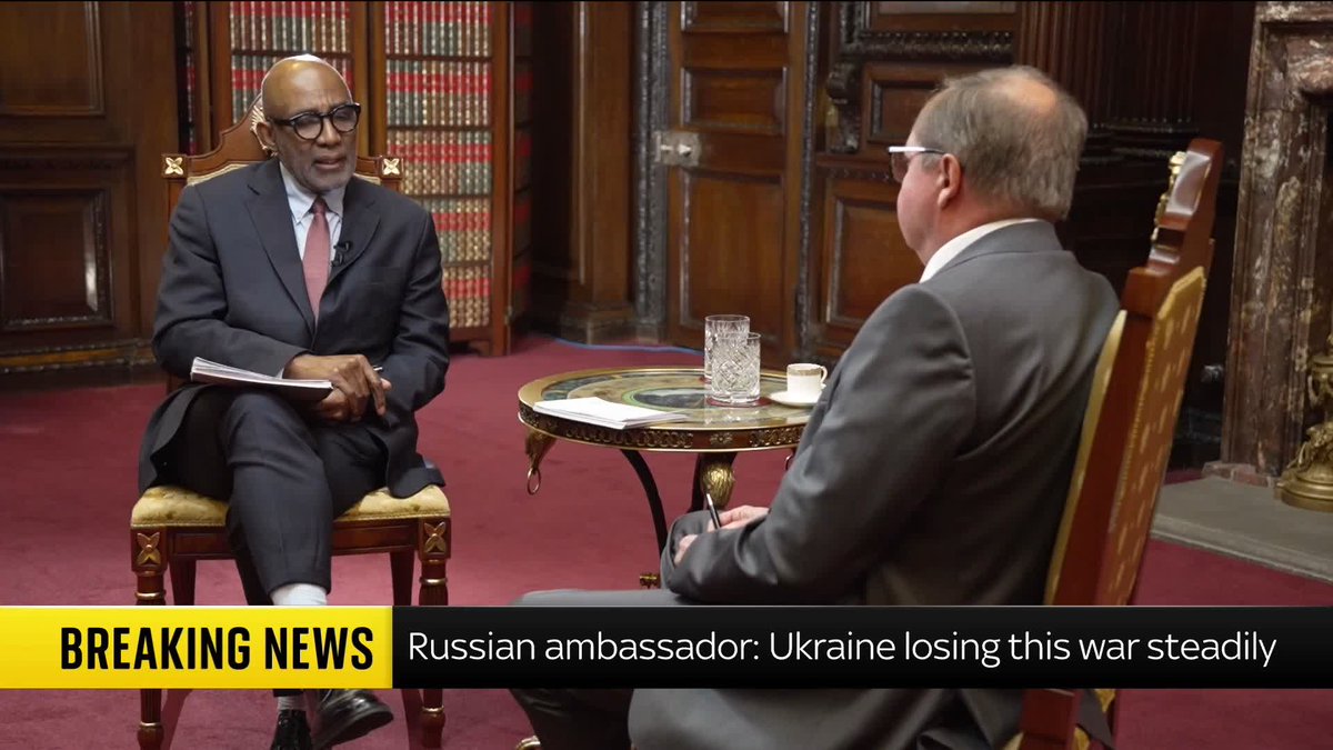 'I think it is very silly. Sport and politics are two very different things.' Russian Ambassador Andrey Kelin responds to the UK's boycott of the Paralympics opening ceremony, protesting the participation of Belarus and Russia. Trevor Phillips