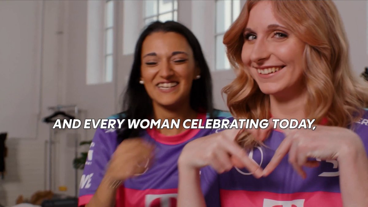 To all of our current and former players, and all women who celebrate today, Happy #InternationalWomensDay ! 💜