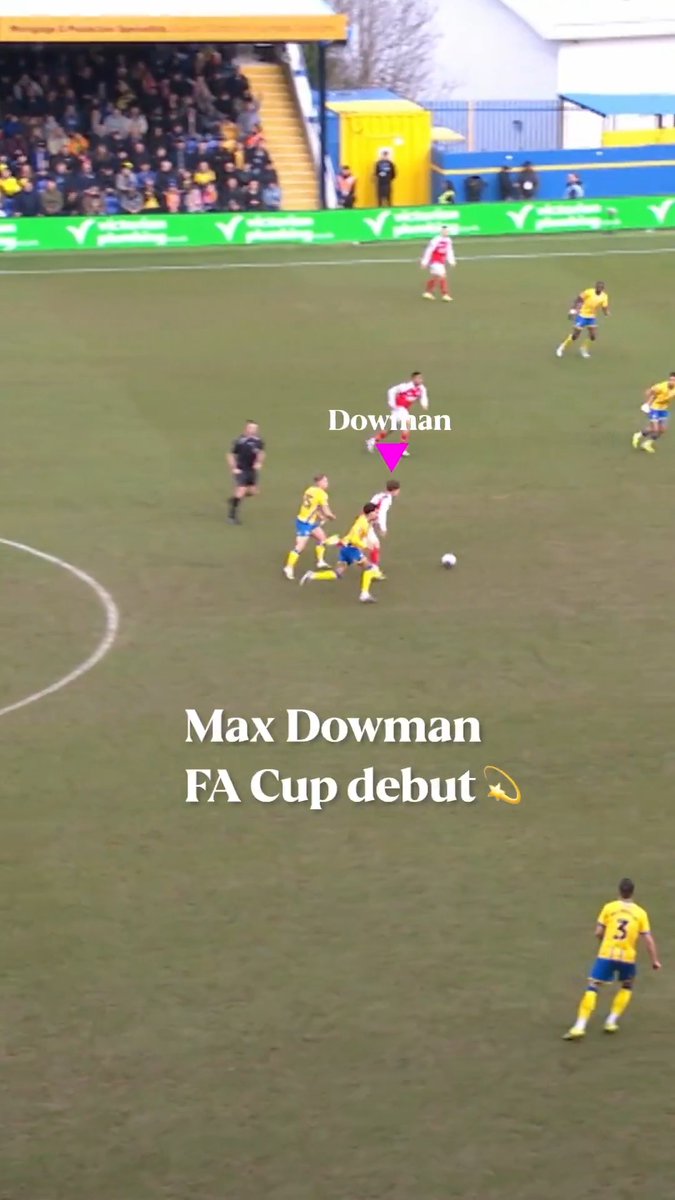 Max Dowman made history as he became Arsenal’s youngest-ever FA Cup player at 16 years and 66 days old, and what a performance it was 💫