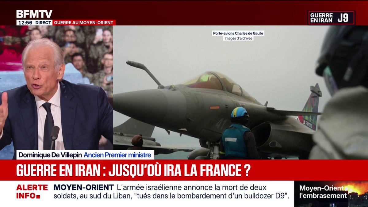 Dominique de Villepin: "Nous sommes en train de nous rouler dans la fange de l'histoire"