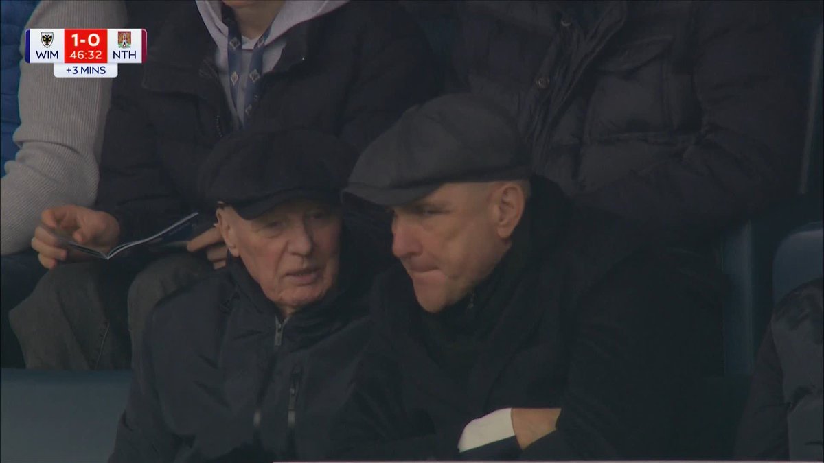 Wait a minuteโฆ ๐ Is that Vinnie Jones at the old Plough Lane?!