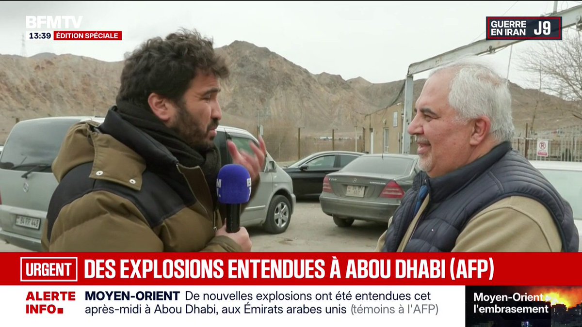 💬 "Le problème majeur vient du gouvernement israélien" ➡️ BFMTV à la rencontre d'Iraniens à la frontière entre l'Iran et l'Arménie