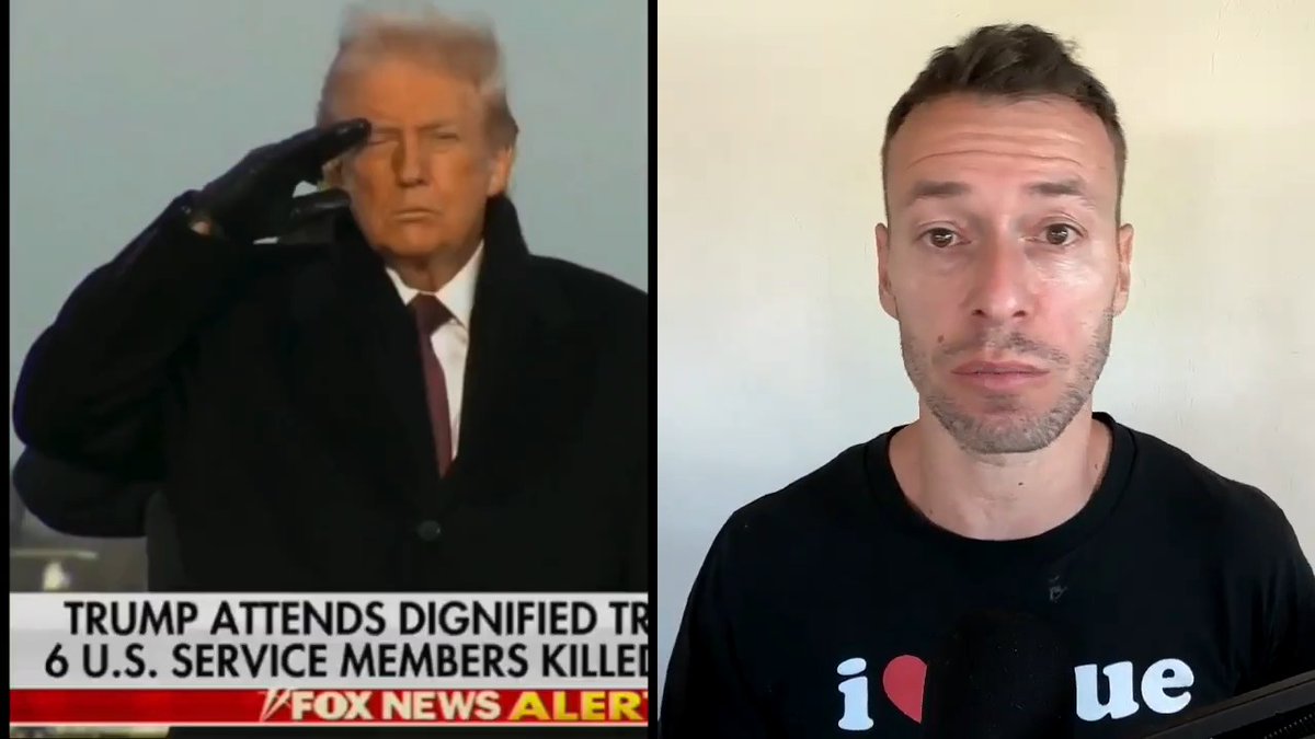 BREAKING: Fox News So Embarrassed by Trump's Dignified Transfer that they had to lie about it and show old footage. Please Share. Fox News is a scam