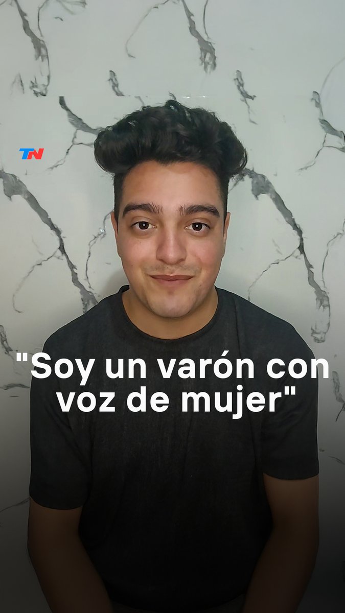 Benjamín tiene 25 años, la voz de una mujer y un sueño enorme: “Si Dios me dio este don, es por algo”.