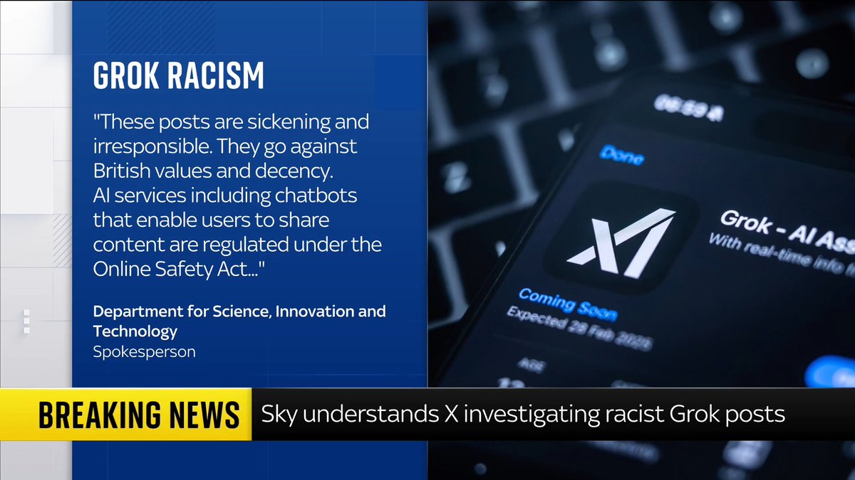 A statement from a spokesperson for the Department for Science, Innovation and Technology