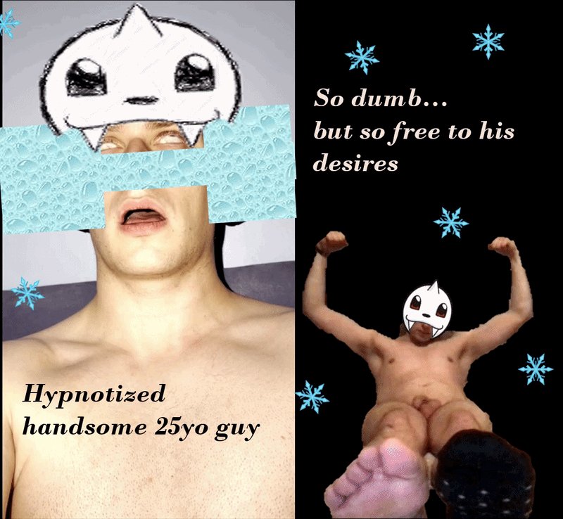 #Hypnotized 25yo friend tries my #hypno #087 Dewgong 🦭🫧🧊😵‍💫Freeze, Orgasm, Belief himself as pro swimmer/seal To have him deeply under showing me his #feet, #hypnosis is the best❤️. Do you agree?☺️ #gay #gayhypnosis #footfetısh #hipnosis #footsub #erotic #horny 🔁