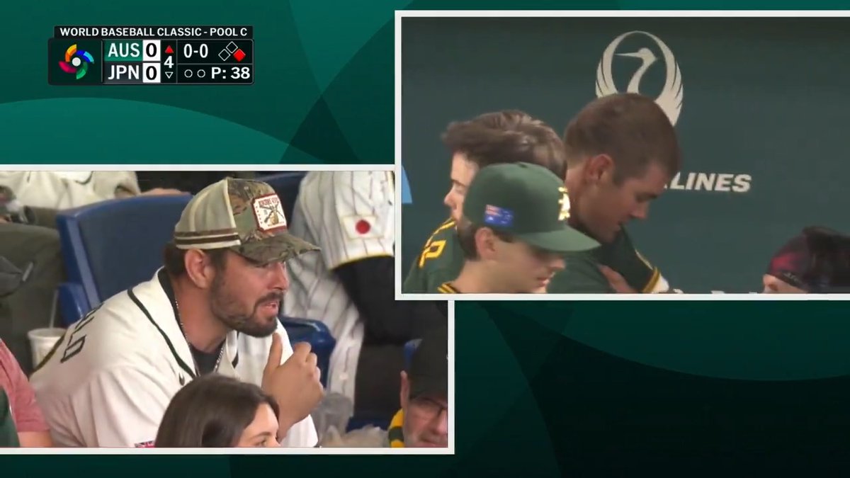 “I’m sick and tired hearing back home that people are shocked and say ‘Oh, we play baseball in Australia?’ Look, we freaking out-hit the best team in the world.” This. Team. 🇦🇺