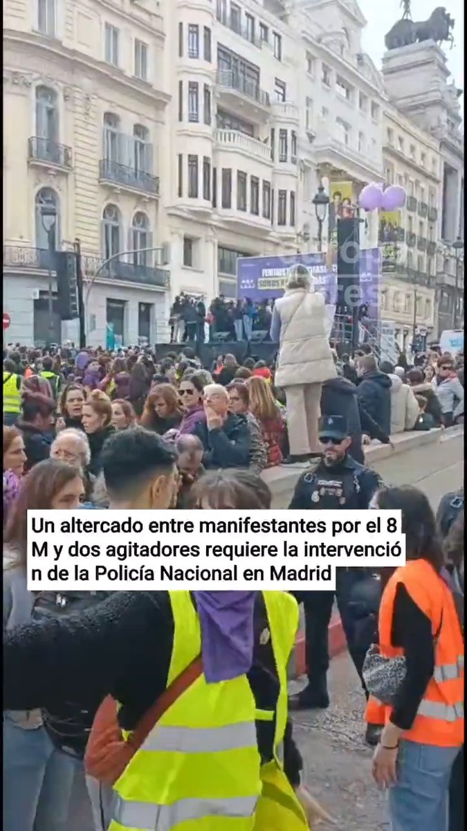 La ultraderecha española intenta provocar violencia en la manifestación del 8M