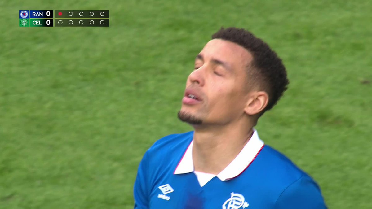 James Tavernier hits the bar 😮 #ScottishCup