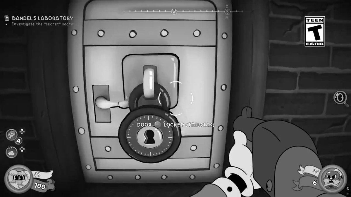 In Mouse: P.I. For Hire, Jack unlocks safes with his tail and pins clues to a case board between shootouts. Learn new gameplay details before launch on April 16: