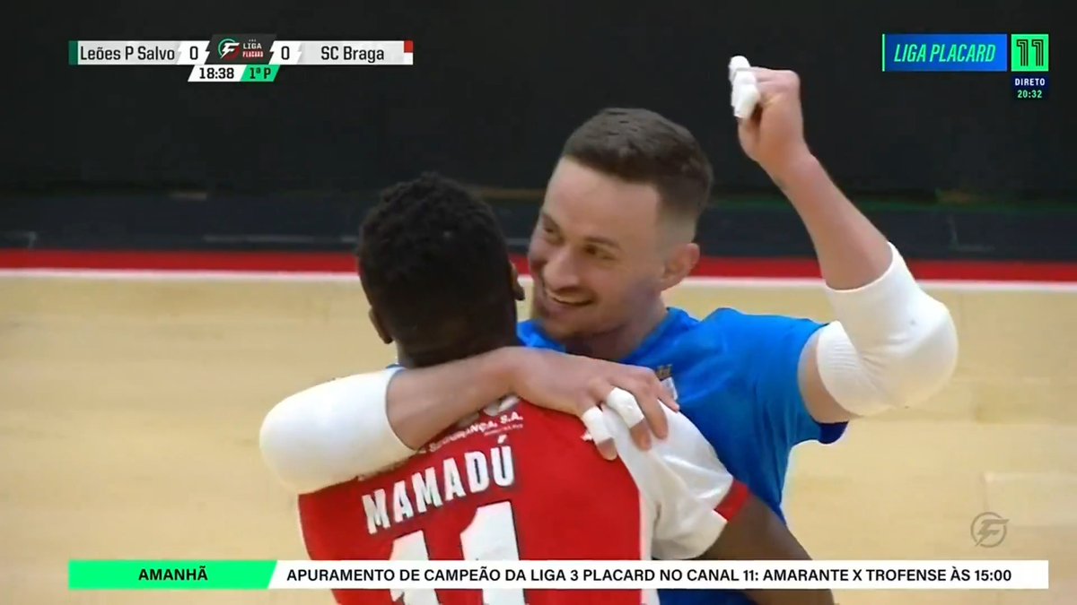 Dudu, guarda-redes do Braga, marcou um golaço do meio-campo! 🤯 🎥: Canal 11