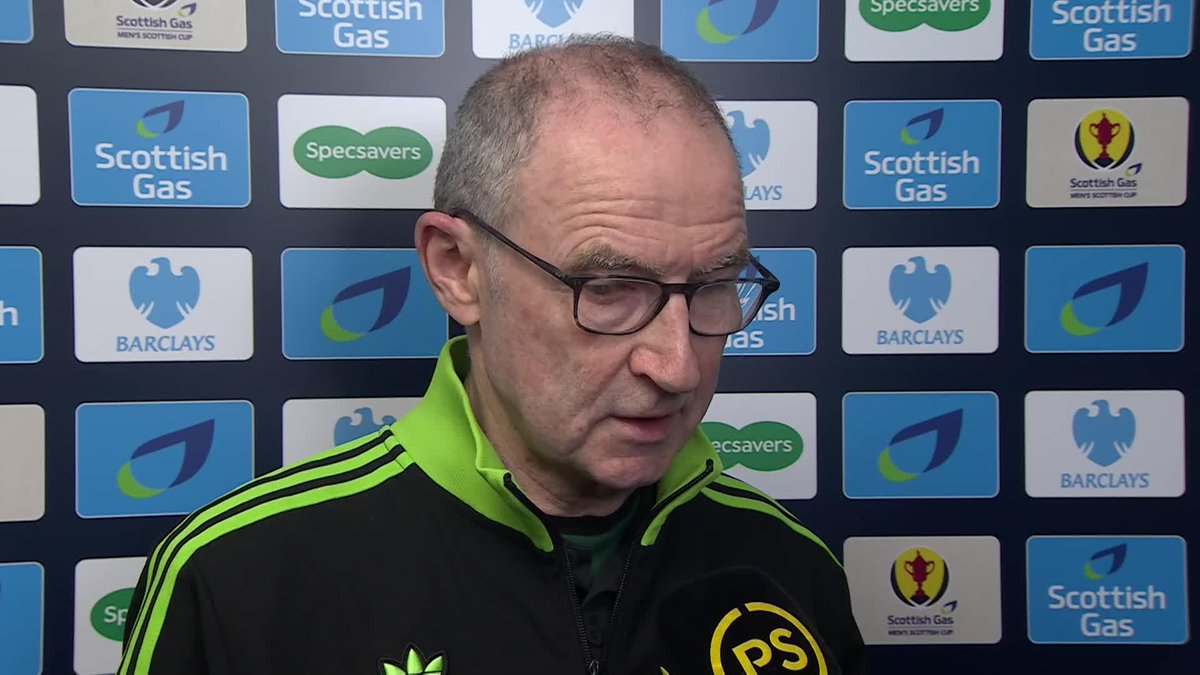 Hear from Martin O'Neill after Celtic Football Club's penalty shootout win against Rangers 🍀 "I thought Scales was absolutely outstanding, as was the whole team" 🗣️ #ScottishCup