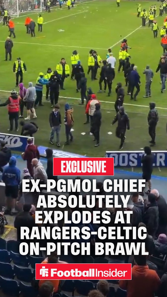 ๐คฌ "๐๐๐๐๐๐๐๐๐๐๐๐, you've tarnished the image of the game." - Ex-PGMOL chief KEITH HACKETT absolutely explodes at Rangers and Celtic fans after shocking on-pitch brawl at Ibrox.