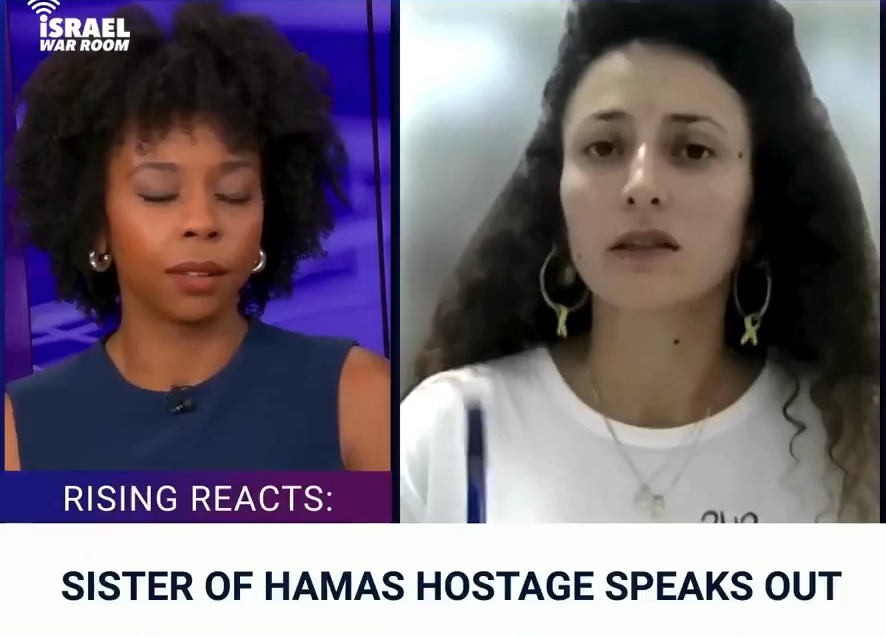 As a reminder, Briahna Joy Gray was never going to believe any rape allegations about Hamas. She openly sighed and rolled her eyes at Yarden Gonen, the sister of former hostage Romi, when she told Briahna that Romi could be sexually assaulted by Hamas in captivity, which turned out to be true. It doesn't matter that multiple former hostages and survivors, including Romi Gonen, have come forward and talked about the abuse they suffered. It doesn't matter that the UN experts "found clear and convincing information that sexual violence, including rape, sexualized torture, cruel, inhuman and degrading treatment has been committed against hostages and has reasonable grounds to believe that such violence may be ongoing against those still held in captivity." It doesn't matter that we have photographs of women naked from the waist down with their genitals mutilated and stuffed with nails. Briahna could watch a video of a Hamas terrorist raping an Israeli woman and she would still argue it wasn't real, because if she was honest and admitted she thought Hamas had every right to rape those women she'd get in trouble.