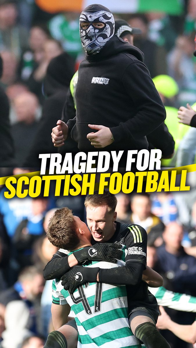 'SAD DAY FOR SCOTTISH FOOTBALL' talkSPORT react to WILD scenes after Rangers vs Celtic! LISTEN TO FULL REACTION HERE:
