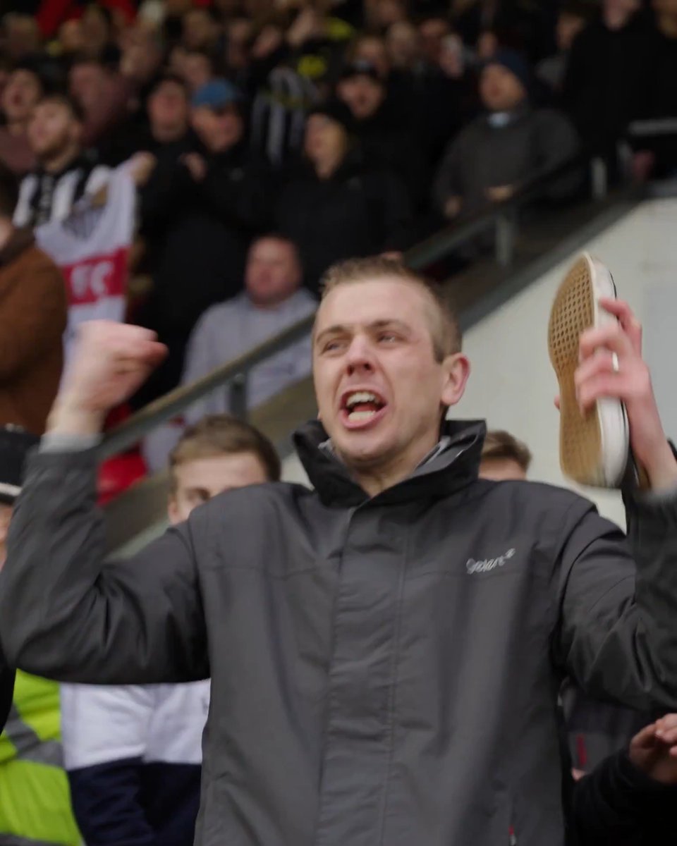 Another angle of the winner 👀 Some interesting celebrations in that away end... 👟
