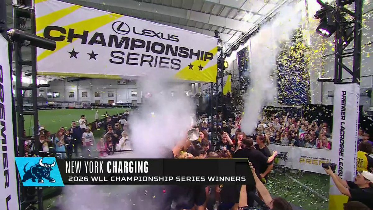 The New York Charging win the 2026 WLL Championship Series 🏆