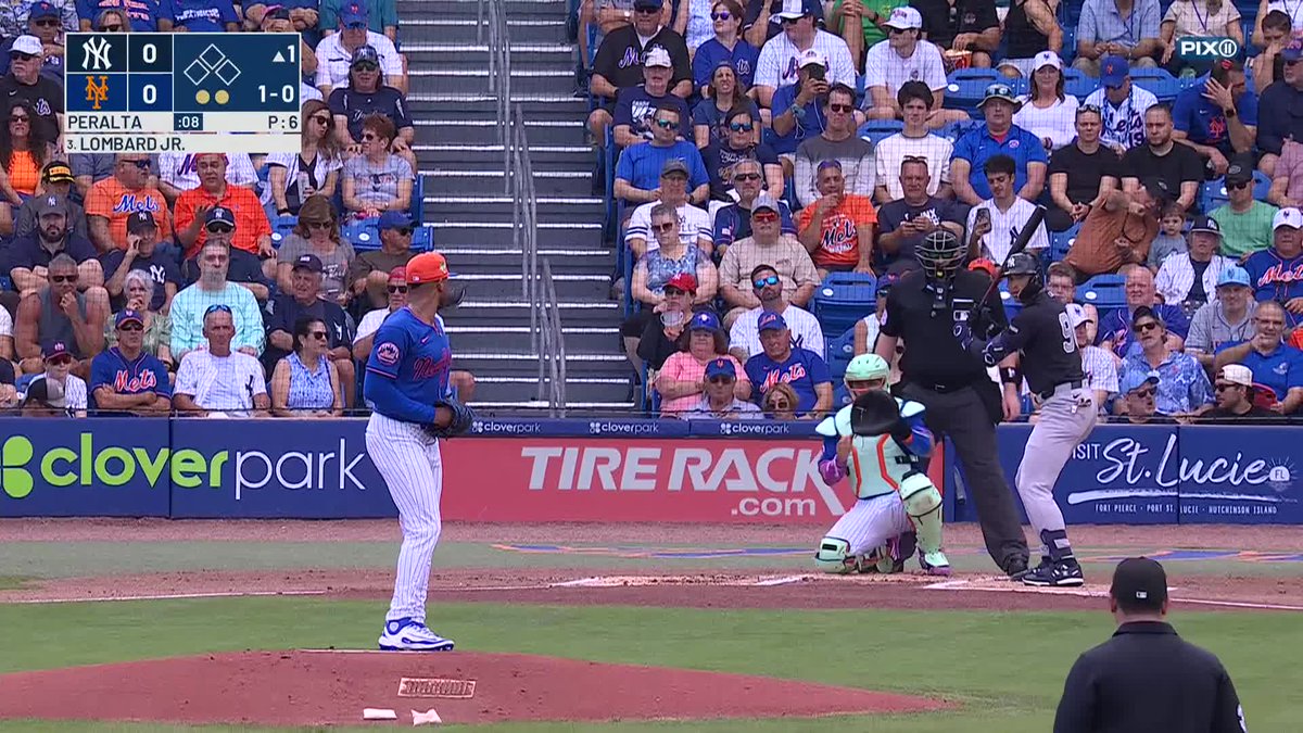 George Lombard Jr. triples off Freddy Peralta to bring his spring training OPS to 1.069 He’s been legit against multiple aces in MLB