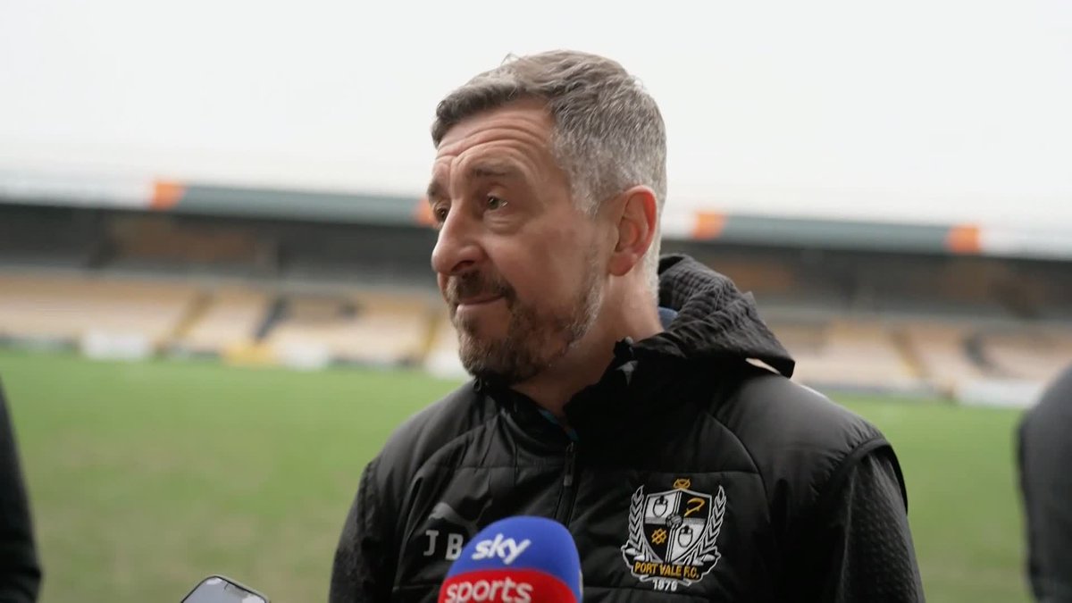 ''All it is now is onto the next one!'' Port Vale head coach Jon Brady says he had a laugh with Granit Xhaka about the conditions of the pitch before praising his League One outfit for knocking Sunderland out of the FA Cup 💪