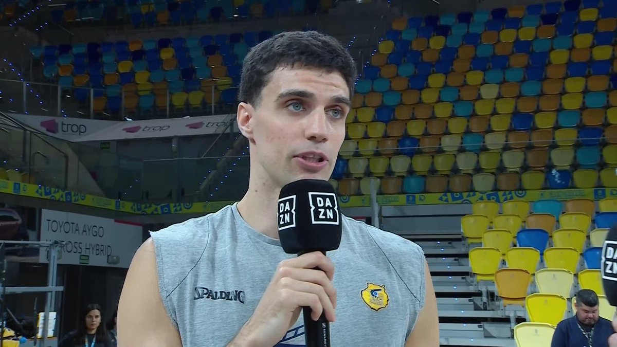 Qué gran noticia es escuchar esto ❤️ 🗣️ Carlos Alocén: "Cada día estoy mejor, con ganas de seguir entrenando y de seguir jugando". 📺 DAZN España | #LigaEndesa | Dreamland Gran Canaria