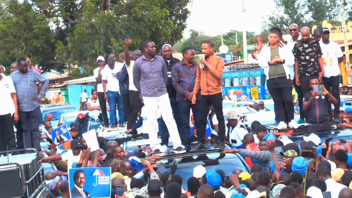 "Usiseme unataka serikali itoke, na hauna risasi ya kutoa serikali...na risasi ni kura!" MP Babu Owino urges youth to register as voters ahead of 2027 poll showdown