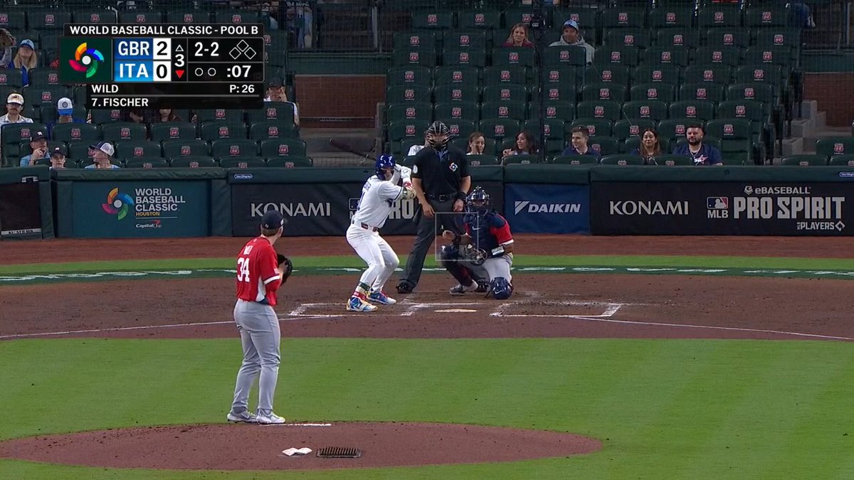 FIRST-ROUND PICK ANDREW FISCHER GOES YARD FOR TEAM ITALY ๐ฎ๐น