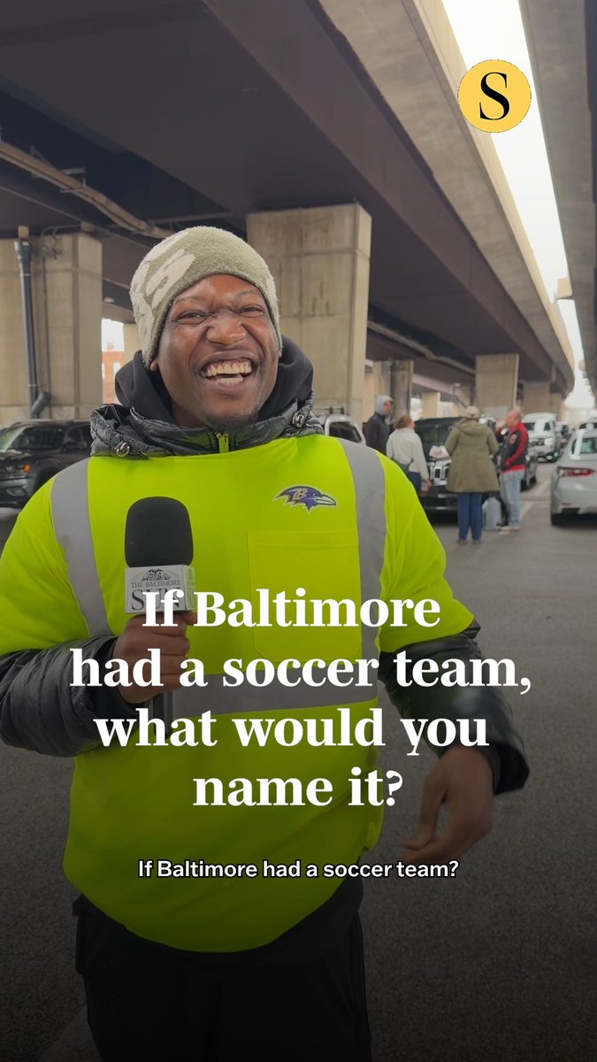 A pro soccer team is in discussion for Baltimore. What would you name the team? 🎥: Matt Hamilton, The Baltimore Sun
