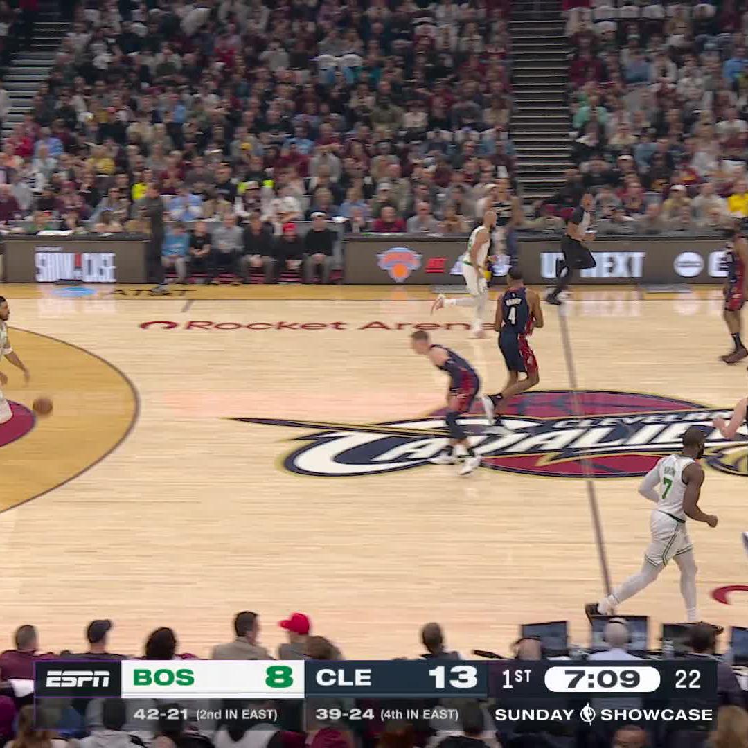 Is it just me or does Tatum’s jumper look smoother