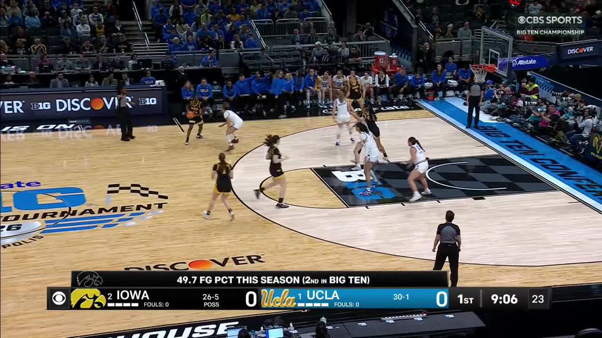 Nothing but net 👌 Taylor Stremlow x #Hawkeyes
